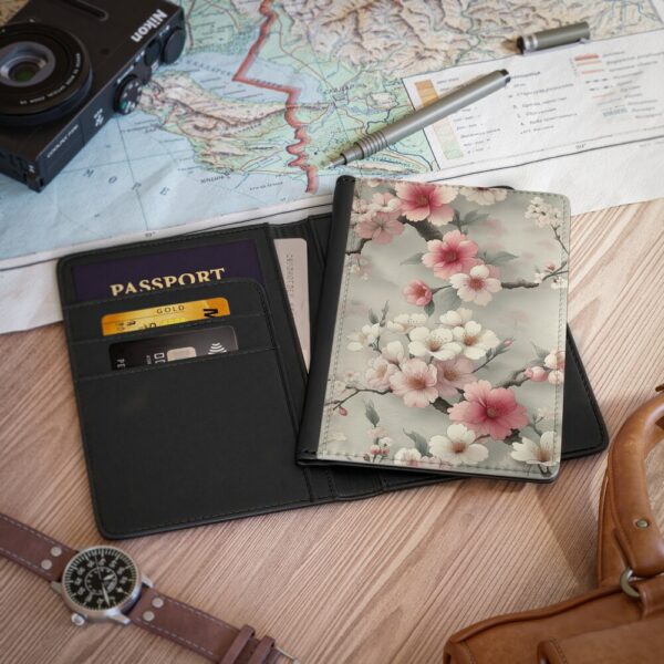 Japanese Cherry Blossom Passport Cover - Image 5