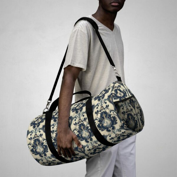 Elegant Gothic Pattern Duffel Bag - Image 2